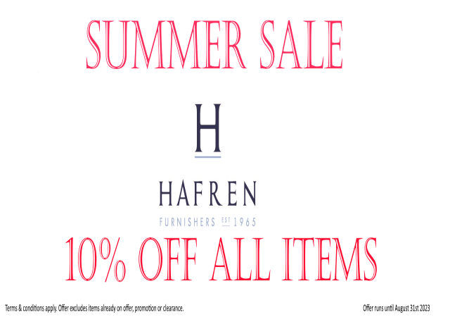 NOW ON in our Llanidloes &amp; Aberystwyth stores &amp; online at hafrenfurnishers.co.uk 

FREE delivery in England &amp; Wales
