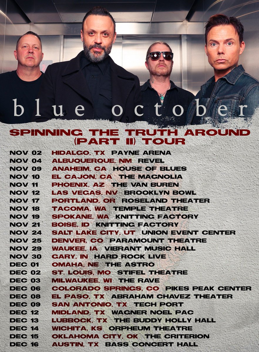 Blue October tweet media