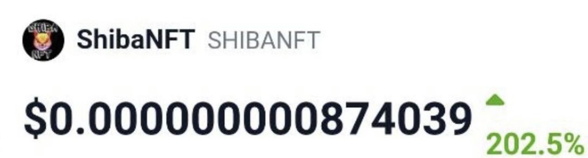 perryjp's tweet photo. A HUGE week for @ShibaNFTXRPL ๐ฅ
Look at that GREEN action below! โฌ๏ธโ
Weโre only just getting started! We have a very unique set of #NFT โs dropping soon and once the XAPP drops, watch those 0โs disappear!!! ๐๐ฆ๐
#XRPL $XRP #ShibaNFTXRPL #XUMM #DPMonks #Crypto #Metaverse https://t.co/UrLt02A5ix