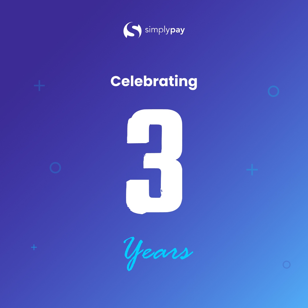 simplypayapp's tweet photo. Today we are celebrating our 3rd anniversary! Grateful for all the support from our team, investors, clients, partners, and friends. Cheers to more success with Simplypay! 🎉🎂

#happybirthday #chiizu #celebration https://t.co/VtR5XVqPAS