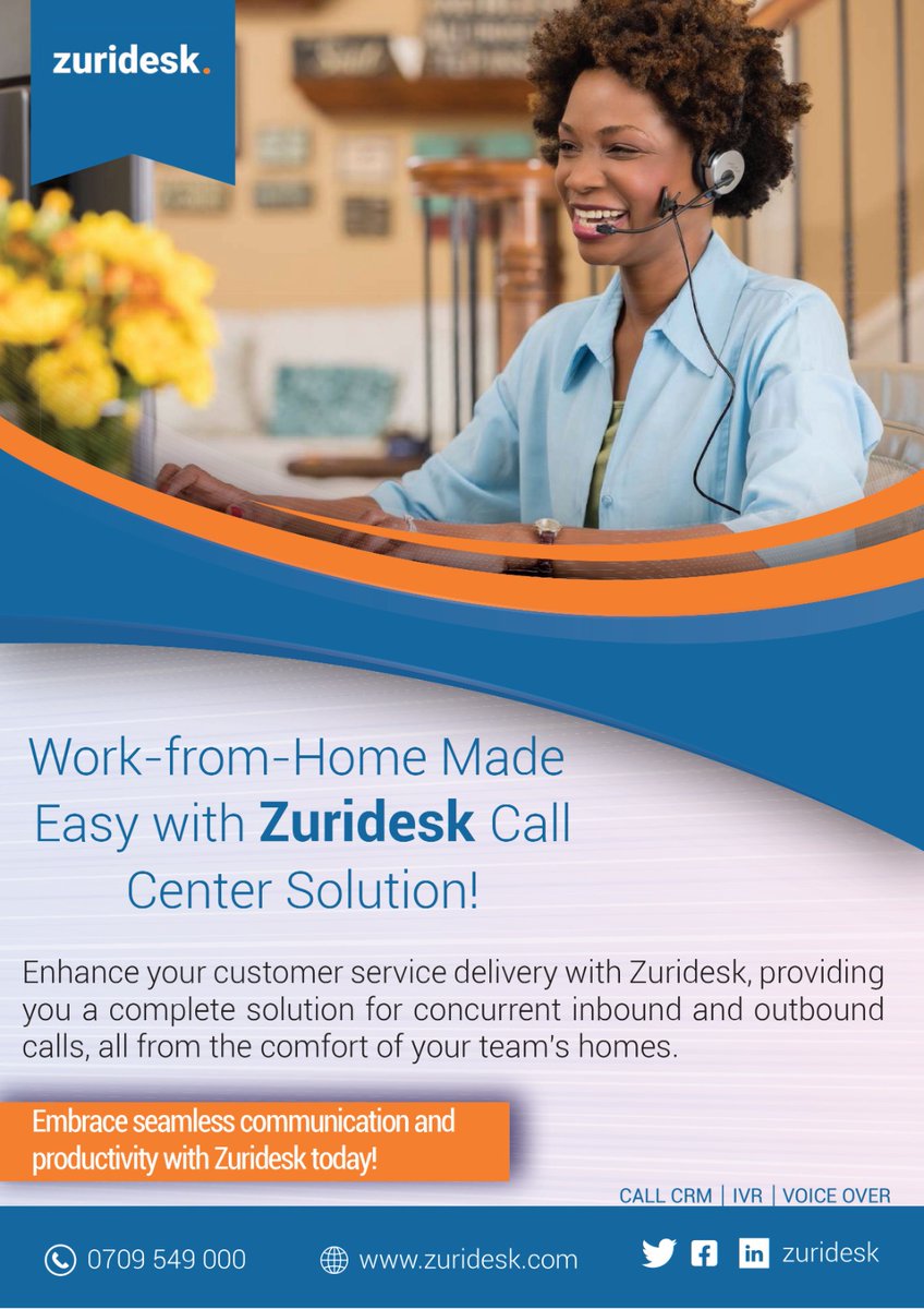 zuridesk's tweet image. Work-from-Home Made Easy with Zuridesk Call Center Solution!   

Embrace seamless communication and productivity with Zuridesk today!  

#WorkFromHome #CustomerService #CallCenterSolution #Zuridesk #ProductivityBoost