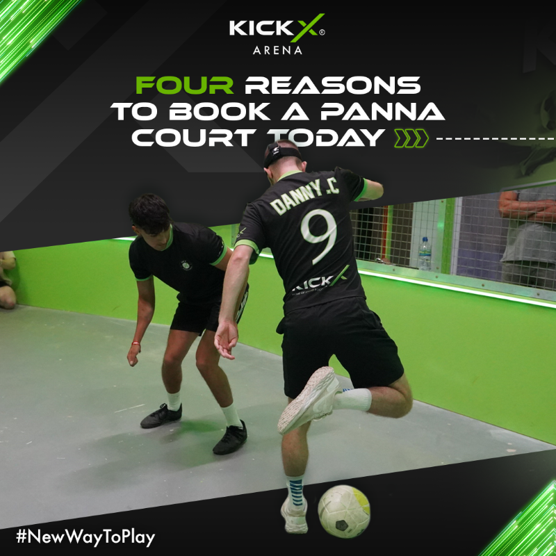 kickxfootball's tweet photo. 2️⃣v2️⃣ or 1️⃣v1️⃣, #Panna is a fun and fast skill based game which improves fitness, passing and awareness.
Fancy giving it a go? Bookings are now open on our website! 🤩
#NewWayToPlay | #JoinTheFootballEvolution | #Addlestone