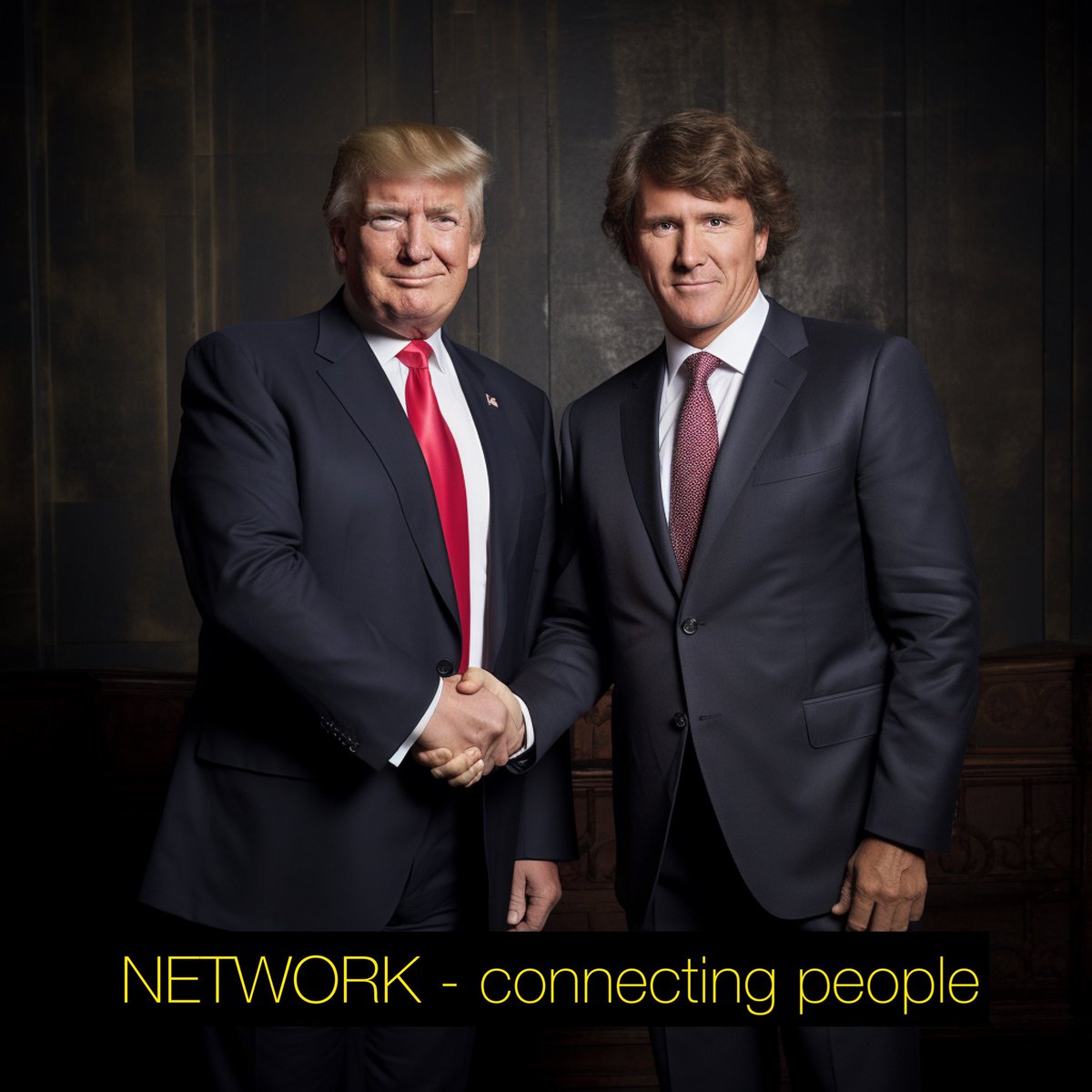 network_epoch's tweet image. For our Network App even Tucker Carlson would meet Donald Trump to fulfil the task 😁

Join us today and earn crypto by meeting!

#network #networkproject #networkapp #networkepoch