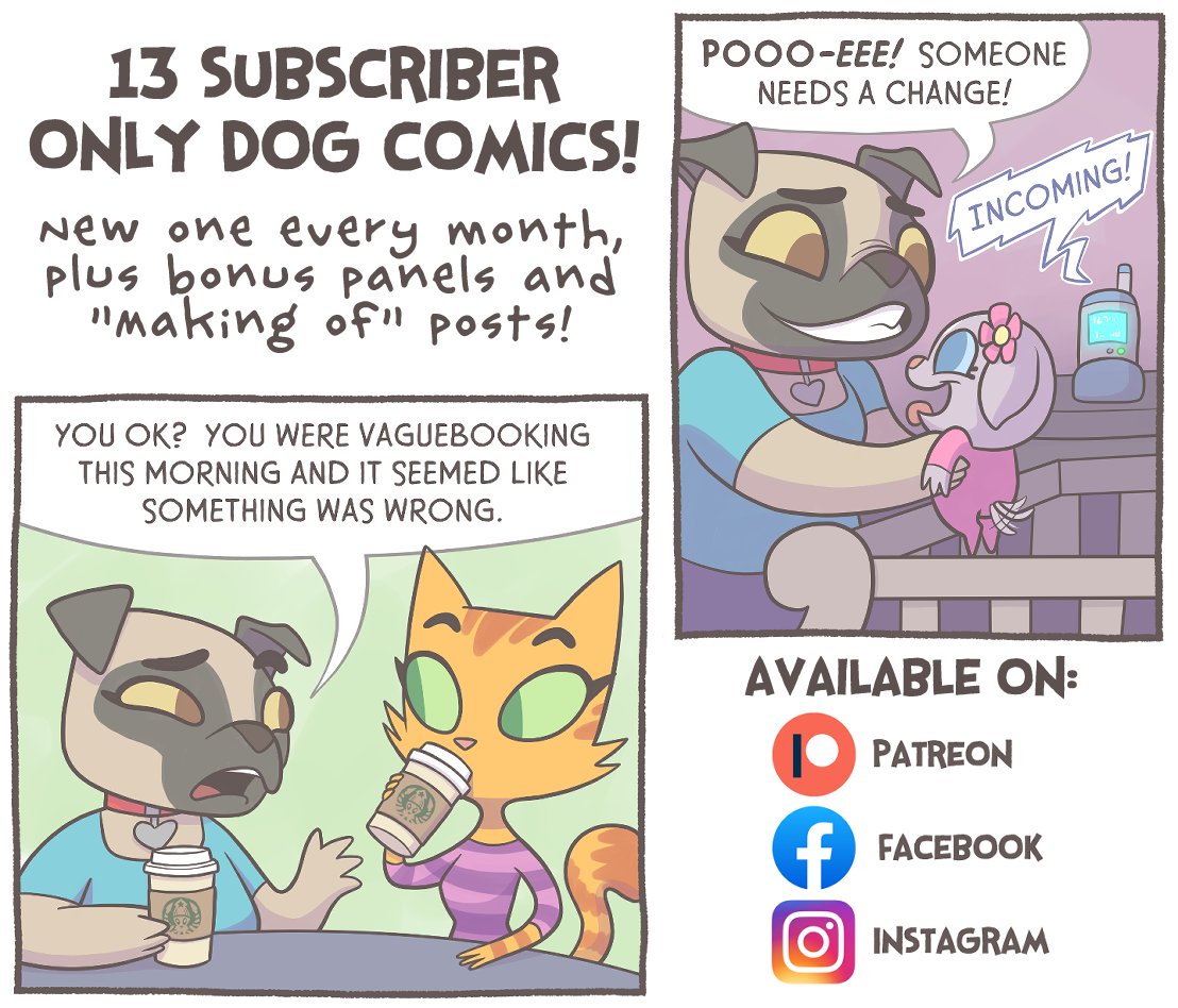 Litterbox Comics on Twitter "New Dog Comic up for subscribers! 5