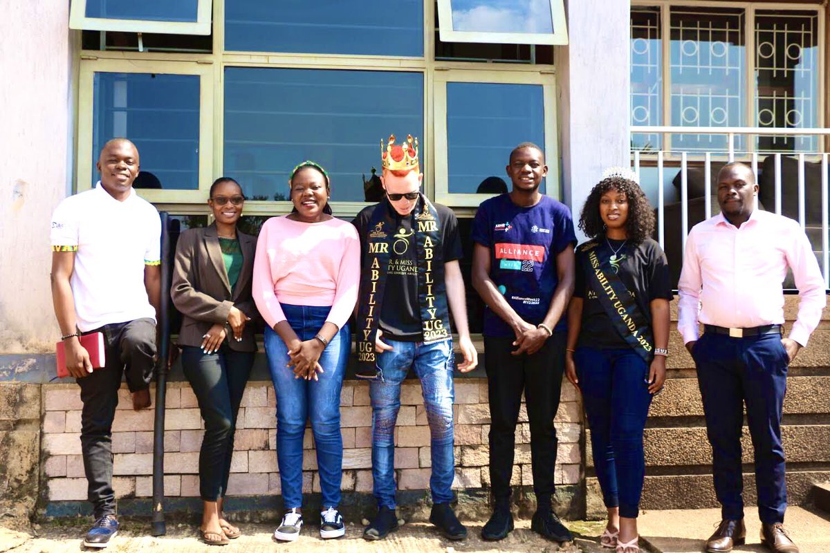 BugembeNelson's tweet photo. DOUBLE STIGMA among young pple living with HIV&those with disabilities calls for double efforts. An engagement meeting with @UNYPA1,As the team leader @MrAndMsAbility accompanied by Immy,Queen &King interventions were discussed on how to overcome this
#UniqueAbilities
#UnypaAt20 https://t.co/n28L6MoQmr