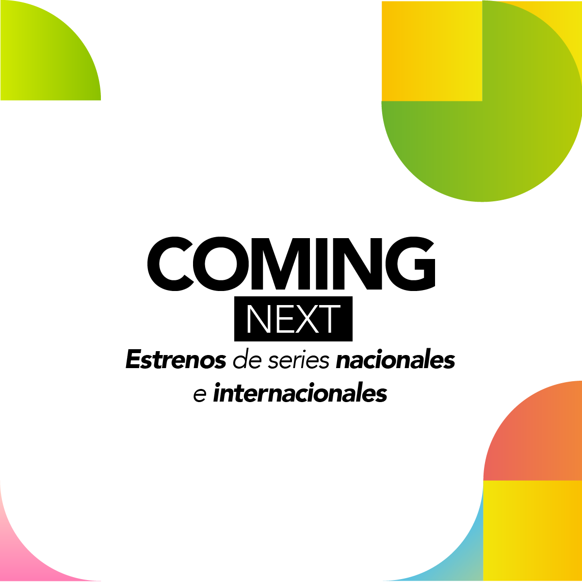 #ComingNext traerá a #Cádiz las grandes novedades nacionales e internacionales y acogerá a productores y plataformas para que estrenen sus series.

Première para que los grandes players del sector presenten sus nuevas apuestas para 2024.

#southseriesfest23
#sisf2023