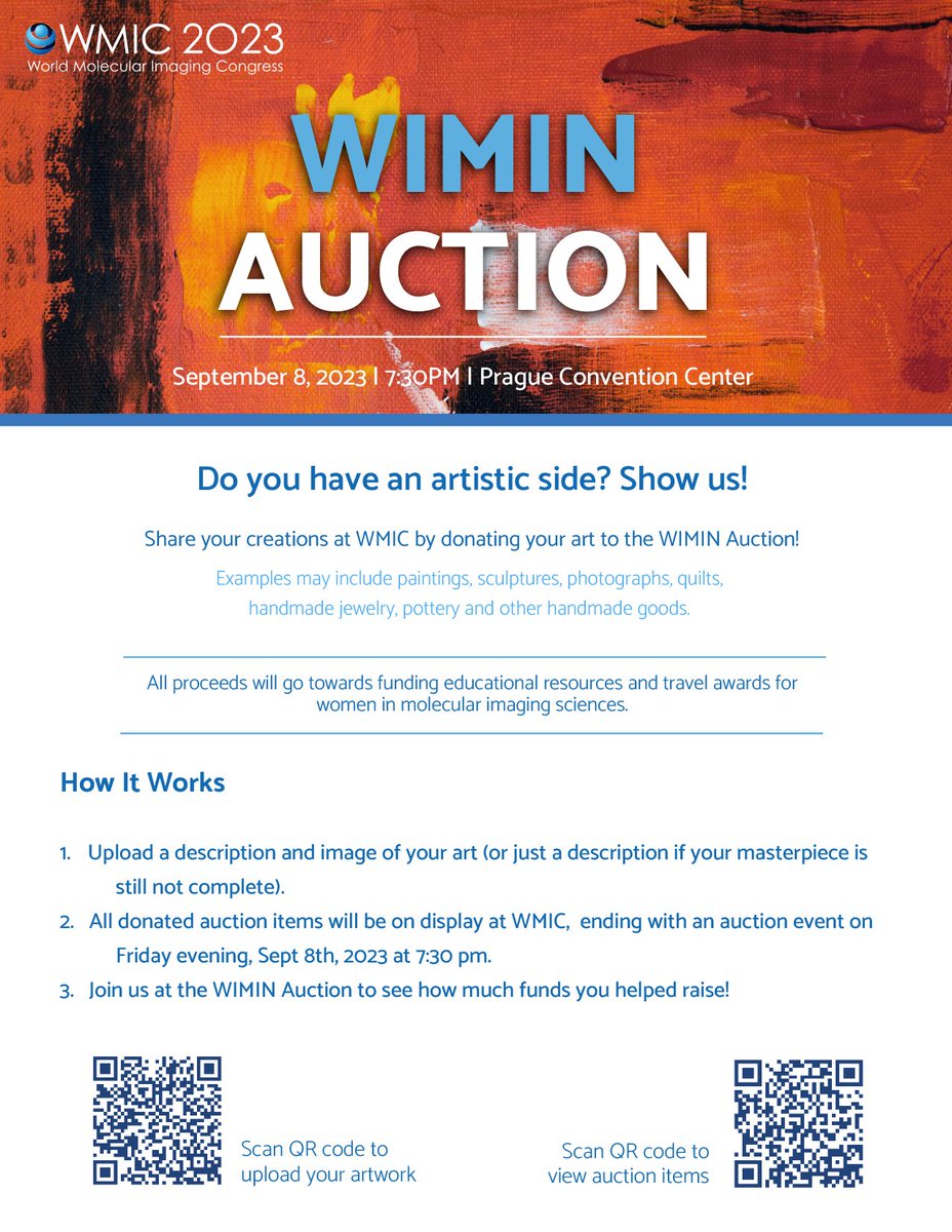 WIMIN is gearing up for our yearly auction at #WMIC2023 and now accepting donations! 🎉  If you'd like to contribute, please use the link below to fill out the donation form. Don't have a WMIS account? No worries! Drop us a DM on Twitter! 💌 #WIMINAuction
ow.ly/NPZM50PfJpZ
