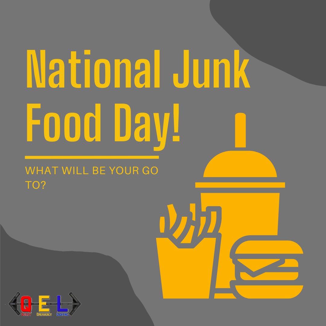 Today is National Junk Food Day! 

Go out and treat yourself to your favorite Junk food! What's your go-to? Let us know!

#junkfood #NationalJunkFoodDay #IndulgeInDeliciousness #JunkFoodCravings #GuiltyPleasures #TreatYourself #YummyJunkFood #FoodieFavorites #JunkFoodLover