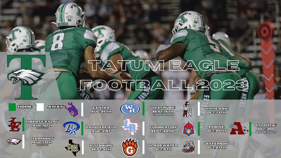 New Schedule drop for the Eagles shout out to <a href="/coachliles56/">Hunter Liles</a> for making this up for us #LL5 <a href="/colewatson_8/">Cole Watson</a> <a href="/WkeelingKeeling/">Whitney Keeling</a> <a href="/KubiakJeremy/">Jeremy Kubiak</a> <a href="/coachprburkhead/">Coach Burkhead</a> <a href="/coachweswill/">Coach Wesley Williams</a> <a href="/carson_gonzalez/">Carson Gonzalez</a> <a href="/fitedj/">Drenon Fite, Jr.</a> <a href="/DustinRussell15/">Dustin Russell</a> <a href="/coachdweaver/">Dusty Weaver</a> <a href="/MPWelch15/">M.P. Welch</a> <a href="/colewatson_8/">Cole Watson</a> <a href="/jordan_cham121/">Jordan chambers💥(Jay cham)</a> <a href="/Rylan_Freeman_/">Rylan Freeman</a>