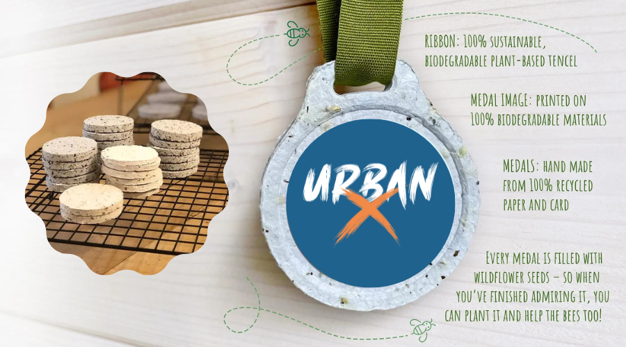 EARN THE GREENEST MEDAL IN TOWN!

We’ve teamed up with Earthruns, who've developed a 100% biodegradable, plastic-free, sustainable and recycled race medal! Get your hands on one by completing our Urban X Liverpool Course!  🏊‍♂️🏃‍♂️#Breca #Liverpool #Swimrun #Triathlon #Aquathlon