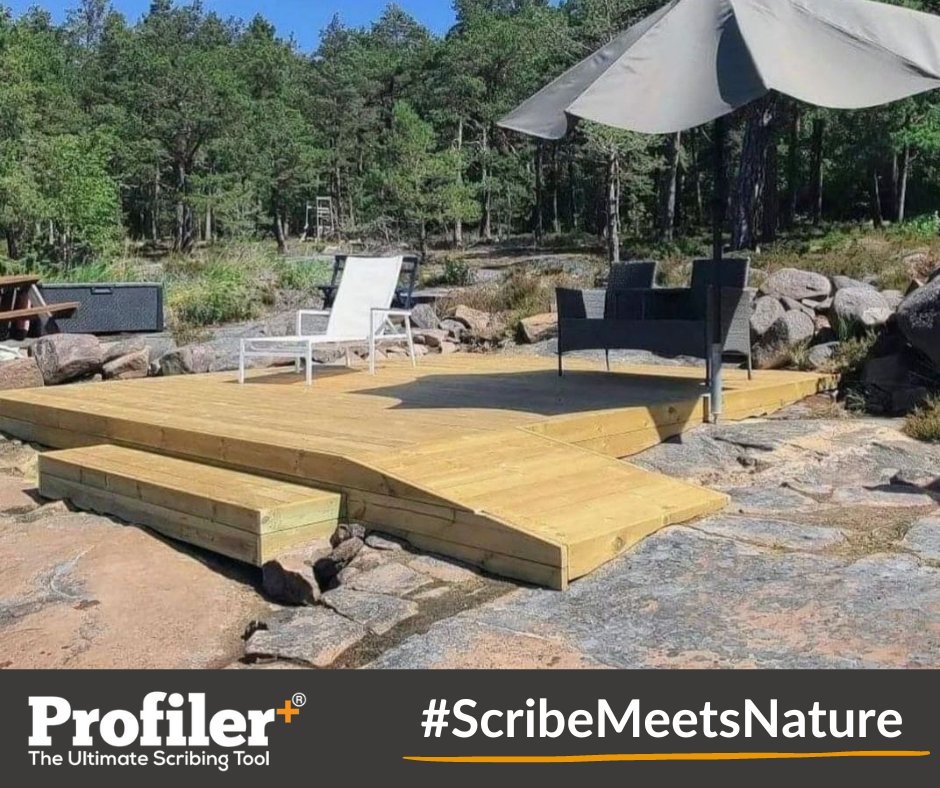 ScribeTool's tweet image. We love it when a scribe blends seamlessly with the natural environment. A huge thanks to Karléns byggservice for sending this in, a fantastic job done as always!

#Tools #Tradesmen #Joinery #Carpentry #Snickare #Konstruktion
