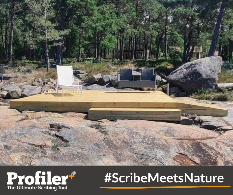 ScribeTool's tweet image. We love it when a scribe blends seamlessly with the natural environment. A huge thanks to Karléns byggservice for sending this in, a fantastic job done as always!

#Tools #Tradesmen #Joinery #Carpentry #Snickare #Konstruktion