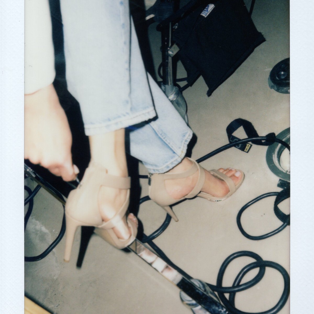 kennethcole's tweet image. Summer heels on set. #KennethCole #WomensStyle