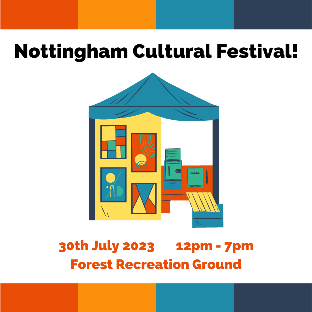 Join us for an exciting day at Nottingham Cultural Festival. Organised by <a href="/officialkarimia/">Karimia Institute</a>, this is a day of rides, music, and good food. We are very lucky to be hosting a stall, so we will hopefully see you there 🥳

#NottinghamCulturalFestival #localcommunity #comingtogether