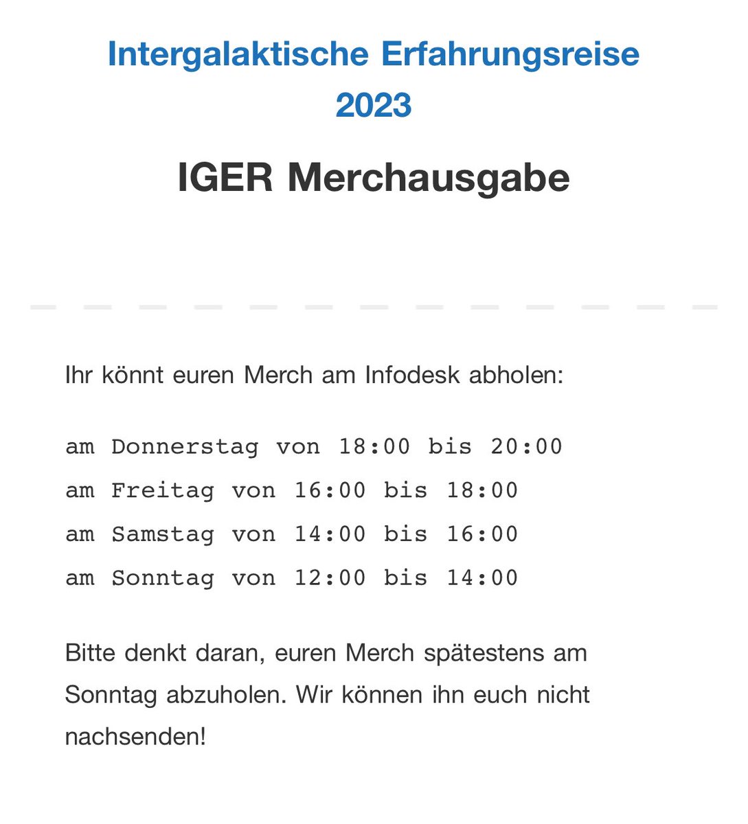buliwyf's tweet image. #iger intergalaktische Zeitreise? Heute erhält man folgende Mail. Zwei Zeitlots schon durch. 🤦