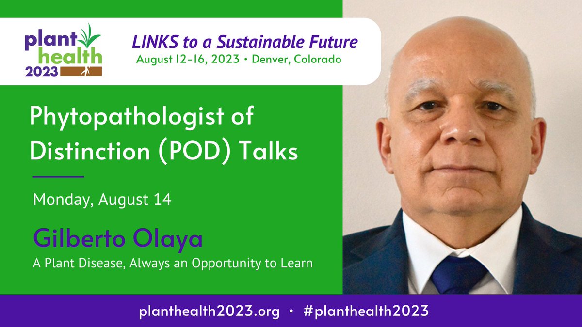 Gilbert Olaya is fascinated with microbes and fungi's magic and mystery. Currently a Senior Scientist with Syngenta, he'll share insights on his 26-year career and international work during his POD Talk at #PlantHealth2023. Learn more and register: events.rdmobile.com/Sessions/Detai…