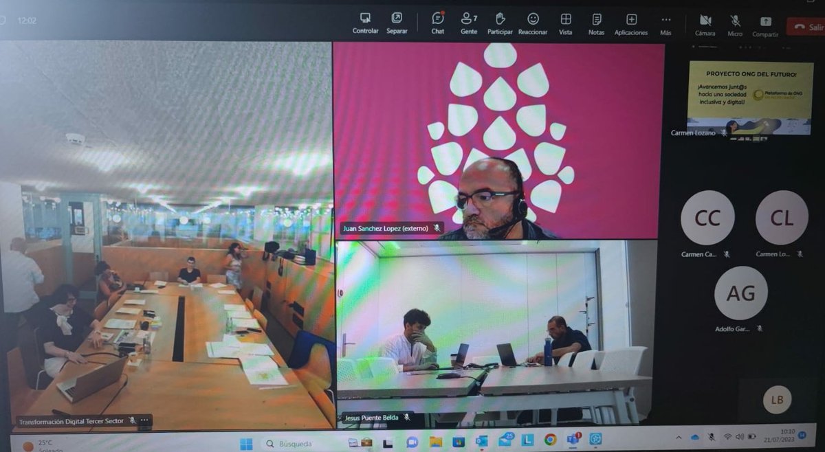 fundacionesplai's tweet image. Participamos en la jornada del Grupo #ONGdelFuturo de @PlataformadeONG para avanzar juntas hacia una sociedad inclusiva y Digital para todo el #TercerSector y conseguir una🙌 #TransformacionDigital3Sector e impulsar la innovación de las entidades sociales.
#GestiónTercerSector