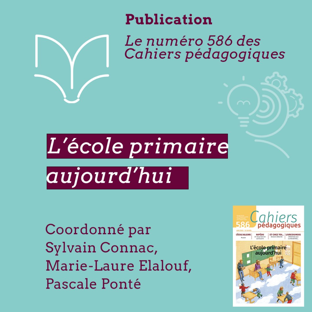 InspeVersailles's tweet photo. #VendrediLecture
Parution du "N° 586 – L’école primaire aujourd’hui" coordonné par Sylvain Connac, Marie-Laure Elalouf, Pascale Ponté, avec entre autres la contribution de Pascal Champain. 👉Bonne lecture ! 📚https://t.co/6FqIFjGoX3
@UniversiteCergy
#CyUniv
#bu_cyu https://t.co/xSgsRMnmHw