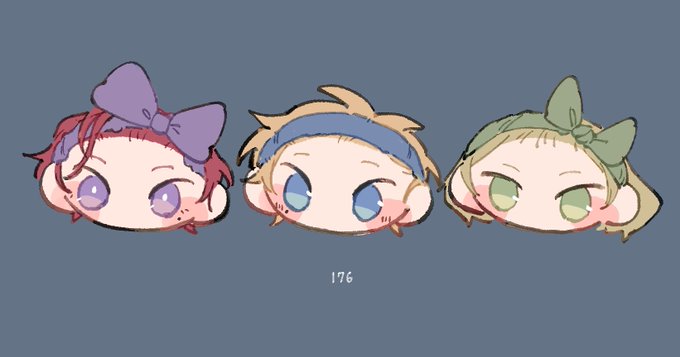 「bow hairband multiple girls」 illustration images(Latest)