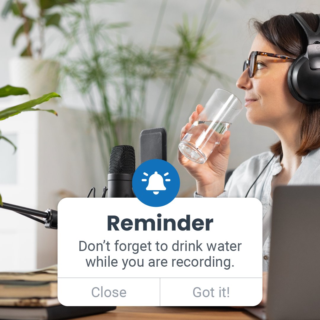 voices's tweet image. Just a reminder to stay hydrated during those auditions. ⭐🎙️

#voiceover #voiceactors #auditioning #acting