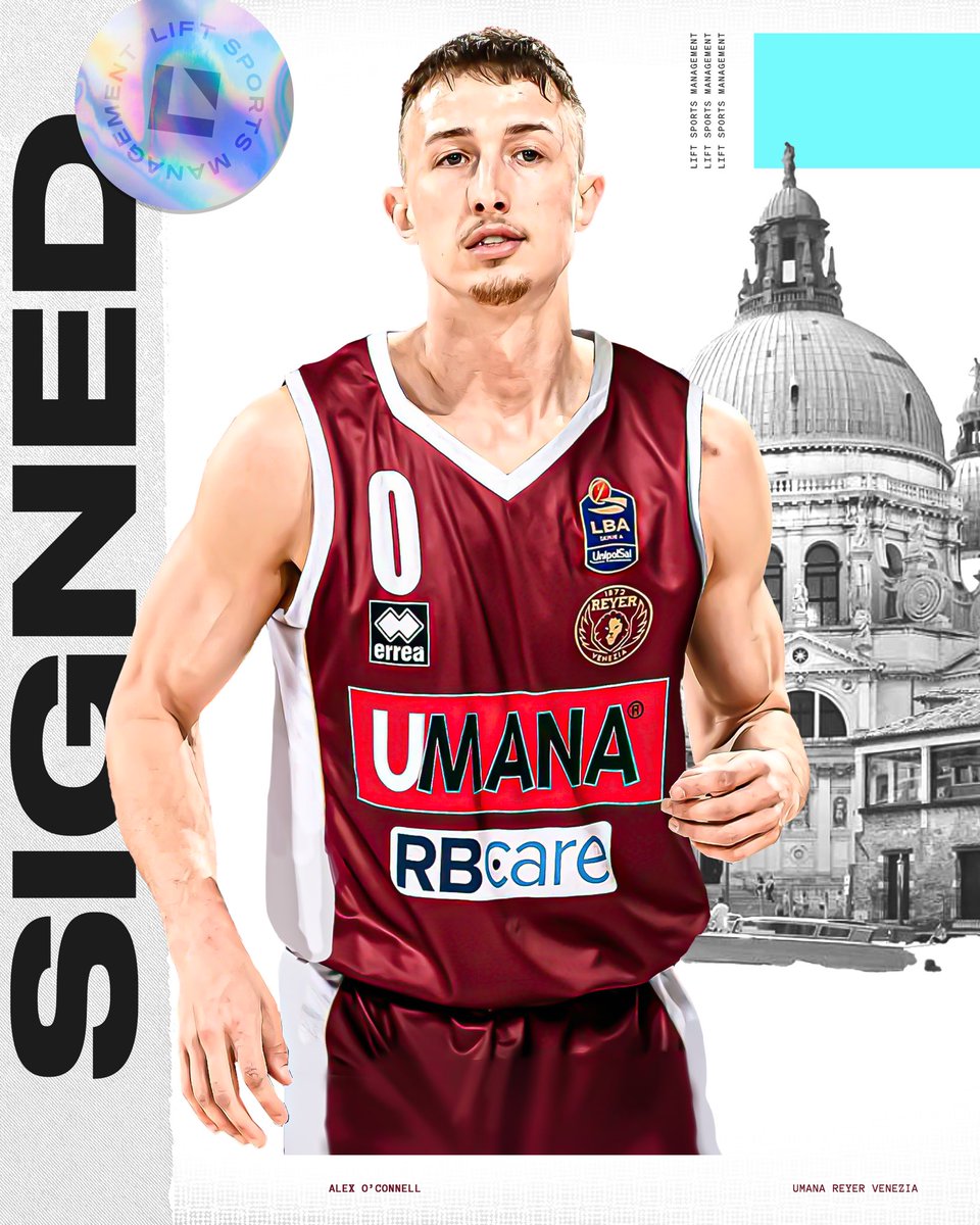 It's official! 

Alex O'Connell has signed with Umana Reyer Venezia ✍️

<a href="/Alex_OC11/">Alex O'Connell 🐰</a> x <a href="/EuroCup/">BKT EuroCup</a> 🇮🇹