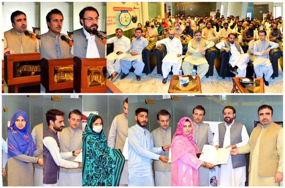 bfa_gob_pk's tweet photo. The Hon'ble Minister for Food &amp;Finance/Chairman BFA Engr: Zamarak Khan Achakzai distributed the A/Orders of newly recruited staff in a ceremony held at BFA Hqs.
The event was also attended by the Secretary Food GoB.
@AQuddusBizenjo
@cs_balochistan
@BalochistanFood
@NaeemBazaiPk https://t.co/AaNQKc47i6