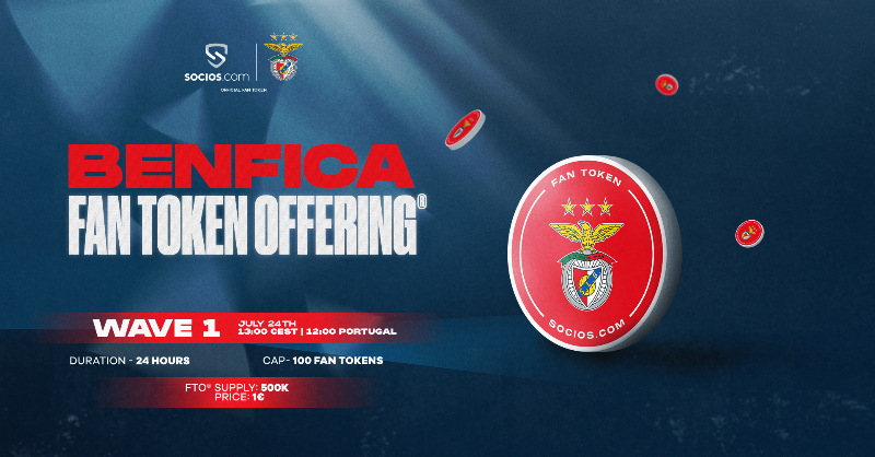 socios's tweet photo. The @SLBenfica Fan Token is officially LIVE! 🔴
#FlyToVictory and get closer to O Glorioso!
#VooDaVitória