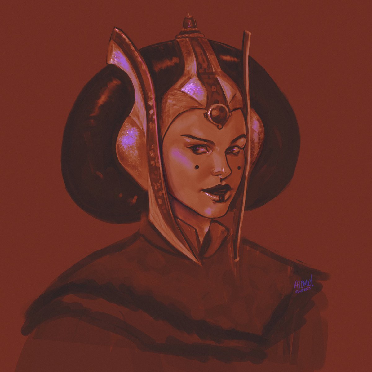 atomic_artworks's tweet photo. Queen Amidala ✨
#starwars #digitalartwork https://t.co/oHTjZjUe6K