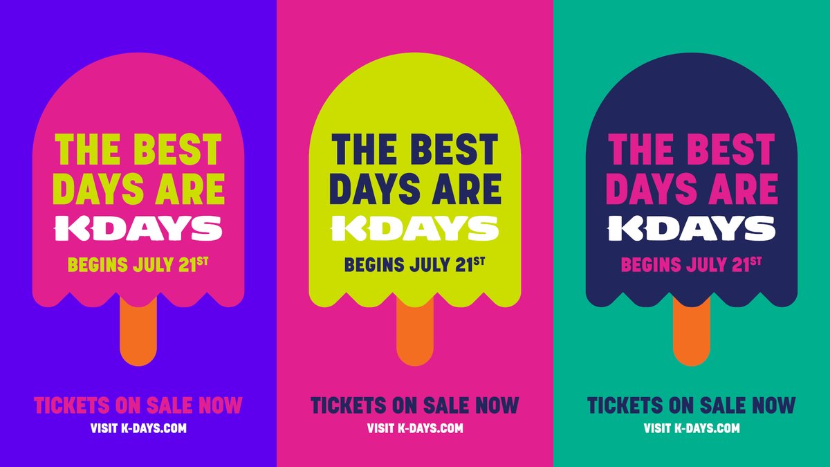 Escape the everyday at K-Days🍦🍩🎡!

If it’s fun, it’s at K-Days. Edmonton’s extravaganza of rides, games, music, food and adventure is back from July 21 – 30.

🎫 bit.ly/3WjxL1a
