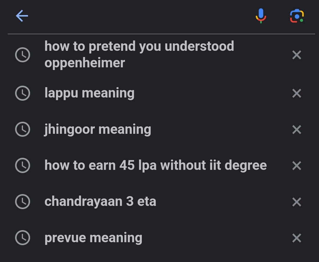 sagarcasm's tweet photo. My recent google search history has been quite wild https://t.co/efQWCbErcX