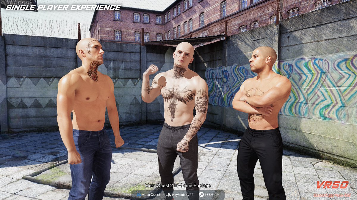 MonologicGames's tweet photo. After 2 years of dedicated work We are pleased to announce our new game: VRSO: Bare Knuckle Fighting. Join our future beta: https://t.co/SGKClF4Ur1 
https://t.co/BDcz7I0NtC 

#madewithunity #indiedev #unity3d #vr #MetaQuest2 #steamvr #PSVR2 https://t.co/MAGbqXw1qp