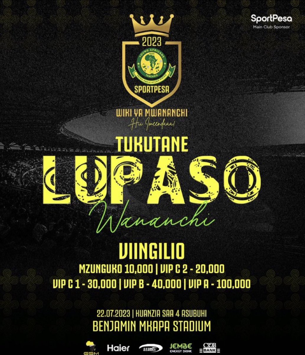 mkonge_'s tweet image. @YoungAfricansSC #Hiilmeenda
#TukutaneKwaLupaso