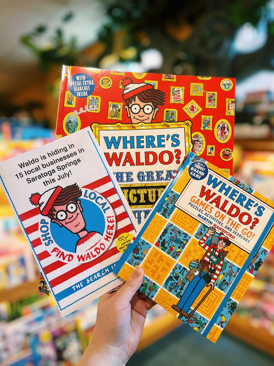 Has anyone found Waldo yet? 

Stop by Northshire Bookstore to pick up your passport and begin the search. The first 125 participants to find at least ten of the Waldos hiding around town will win a temporary Waldo tattoo and a coupon for $1 off any Where's Waldo Book.