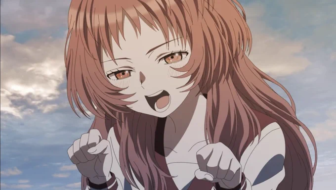 #好きな子がめがねを忘れた 3話。小さい先輩といい三重さんといい可愛い子が猫になるの流行ってんのか⁈どっちも可愛いよ!ぱっちりお目目の三重さん、一生もんの思い出になって良かったな小村くん!んでやったな小村くん役得!にしても三重さんのお目目の作画ヤバいな、綺麗すぎて吸い込まれそう。 