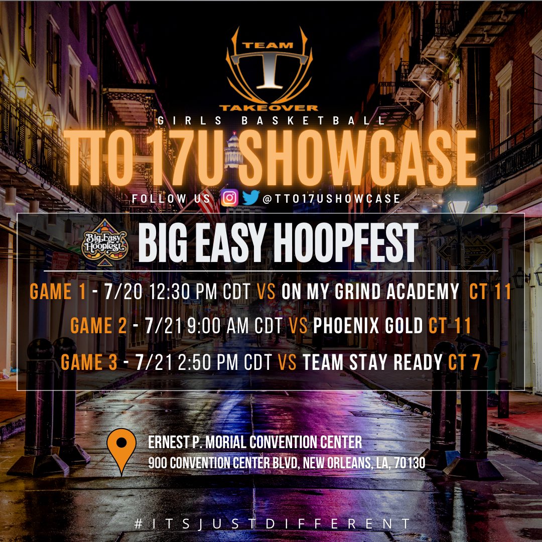 tto17u_eycl's tweet photo. 🚨🚨🚨Updated New Orleans Schedule!! https://t.co/mvGvNNIubC