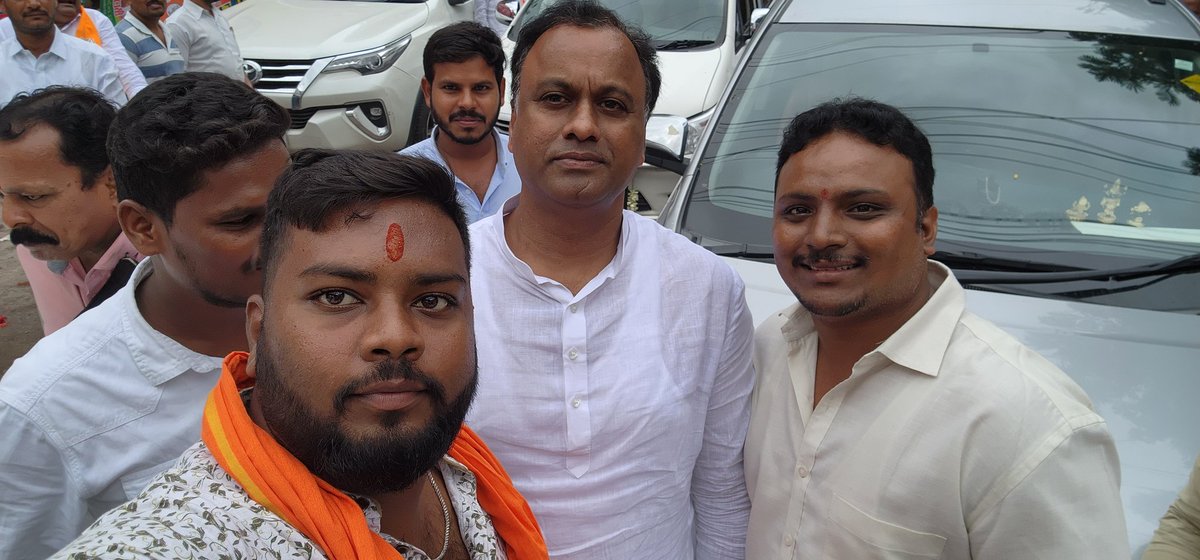 NavarathanP's tweet image. Today I Participated in #OathCermony Of Shri @kishanreddybjp Ji As a Telangana State President Bharatiya Janata Party #BJP in Hyderabad At BJP State Office Nampally.