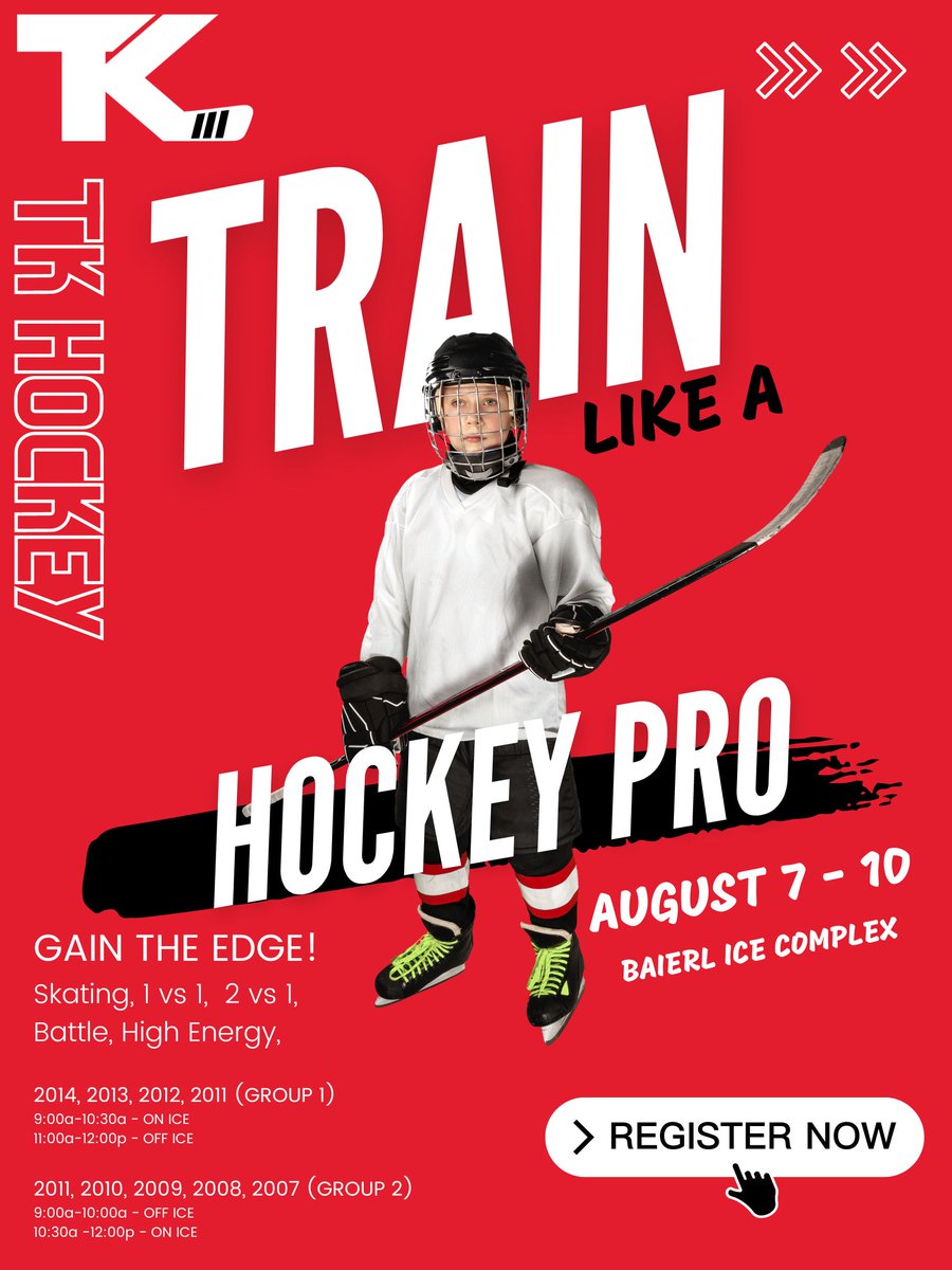 🔴 2 SPOTS LEFT 🔴 JULY 24-26 🔴 POWER + SPEED + CONDITIONING 🔴 REGISTER NOW 🔴 - mailchi.mp/a9f9829af28e/p… #hockeycamp #hockeycamppittsburgh #pittsburghhockeycamp