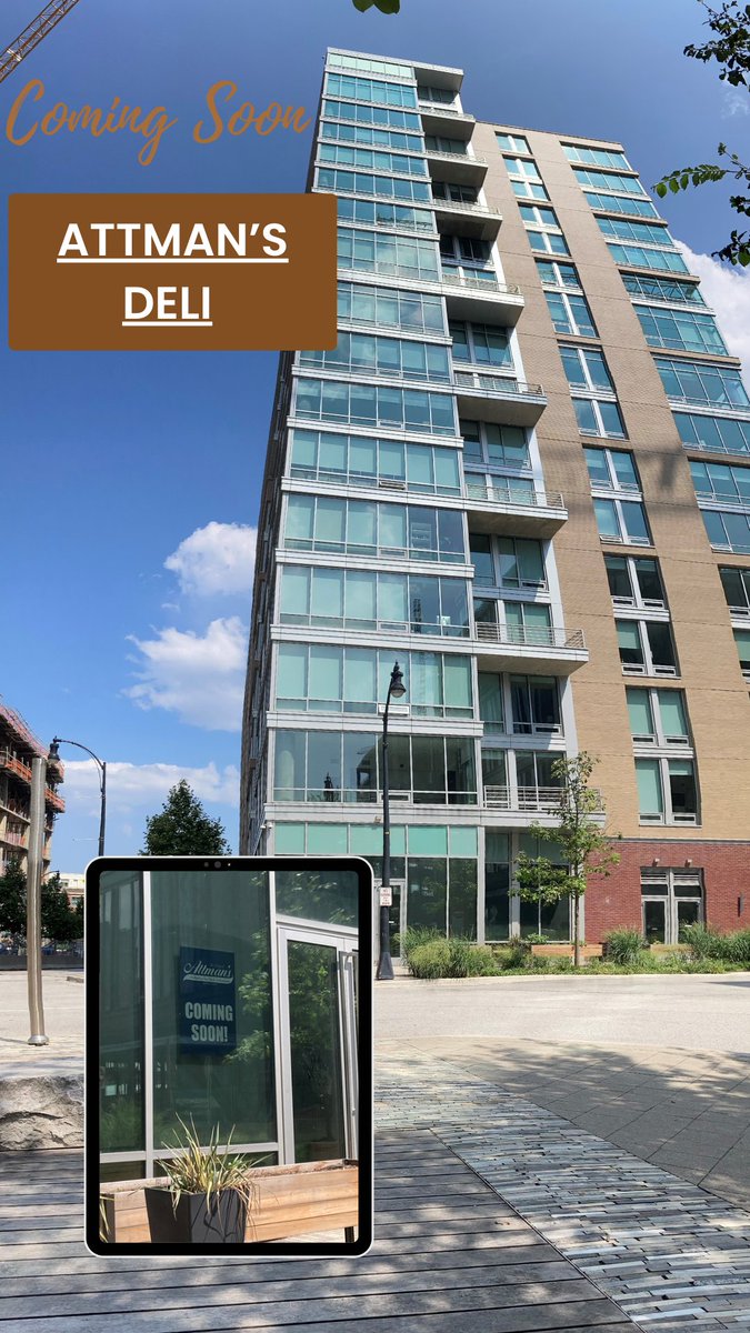 1405point's tweet image. Counting Down the days until Attman's Deli joins us at Harbor Point! bit.ly/45akKKD 
#1405point #harborpoint #TheresRoomForYouatKETTLER