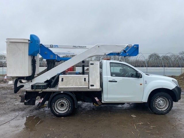 FOR SALE: 2018/68 Isuzu D-Max Palfinger P130 34,000 miles, thousands of pounds of extras, been on maintenance plan from CPL from new, Nick on 07904 413684 for more details