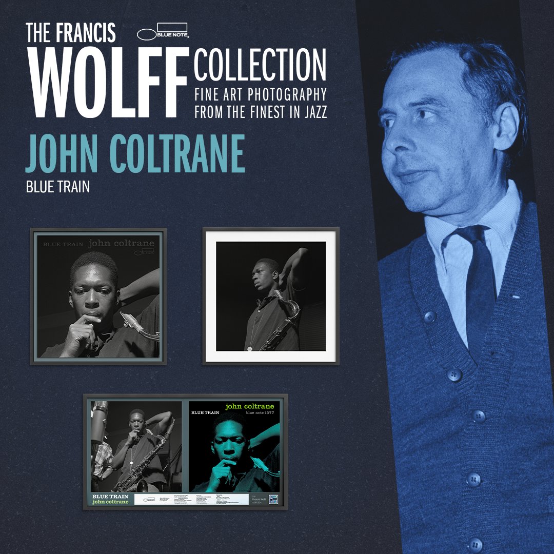 Blue Note Records has announced The Francis Wolff Collection, a new series of limited-edition fine art photography collector’s pieces featuring Wolff’s iconic photographs of John Coltrane: bluenote.lnk.to/FrancisWolffCo…