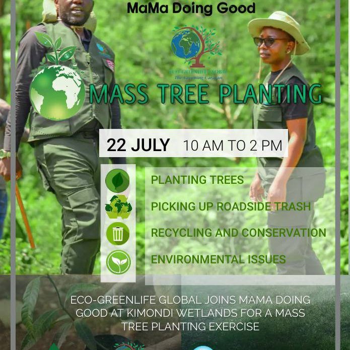 ecogreenlifeG's tweet photo. Just a reminder. Let's all meet at Kimondindi for this noble task tomorrow. We can have a good forum then to exchange ideas. #climatesmart #actionclimatenow #thegreeningcaravan #ecogreenlifeglobal #climatefinancing #GreenEnergy https://t.co/3PkcOmmpqu