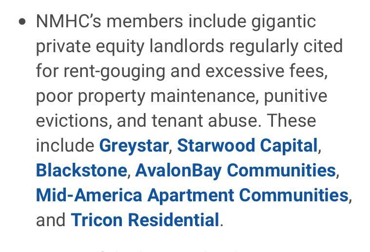 revolvingdoorDC's tweet photo. @ApartmentWire NMHC represents nearly 2,000 companies — including abusive private equity landlords and big banks. https://t.co/vYAhL0QiVO https://t.co/lZ5Vm6NQfd