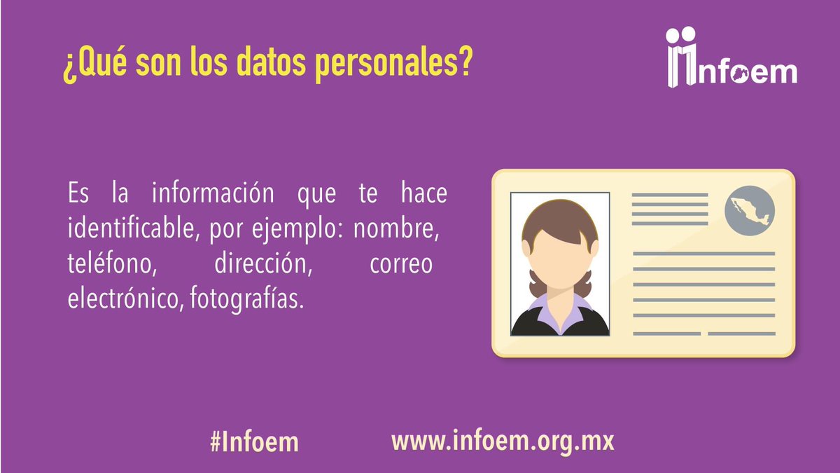 Infoem's tweet photo. Impulsemos juntos una cultura de la Protección de Datos Personales.
#INFOEM
#DatosPersonales
#Transparencia
#InformacionEsPoder https://t.co/3y4RJhGcyd