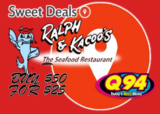 Q94Music's tweet photo. Q94's latest #SweetDeal is ON SALE NOW!! There's less than 45 certificates left! Get yours before they're SOLD OUT at https://t.co/1wEbB1EKaj https://t.co/3fmCaZ9gOI