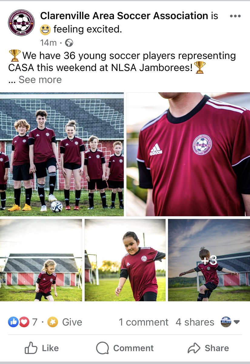 We are super excited to reveal our new competitive uniforms for the Clarenville Area Soccer Association! Head over to our Facebook page to get a closer look at our new logo and our generous sponsors.⚽️⚽️@ClarenvilleTown