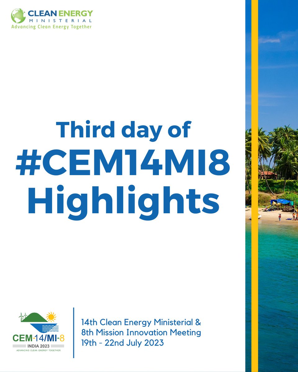 CEMSecretariat's tweet photo. THIRD DAY OF #CEM14MI8!

What a day!! Morning session, Plenary, four Roundtables, four High-level dialogues and an Award Session! All in one day! https://t.co/zJMQB0i5Kx