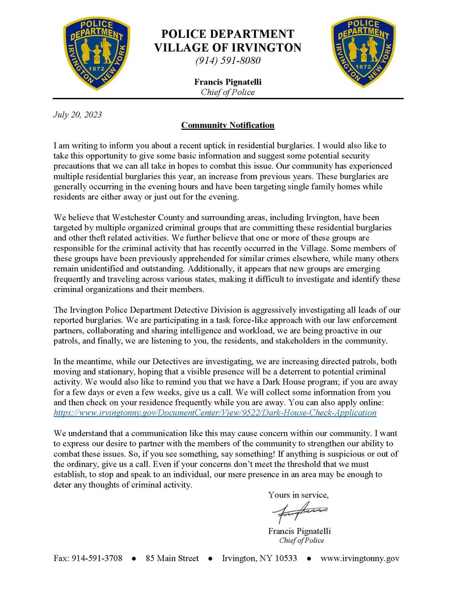 Village of Irvington (@irvingtonny) on Twitter photo 