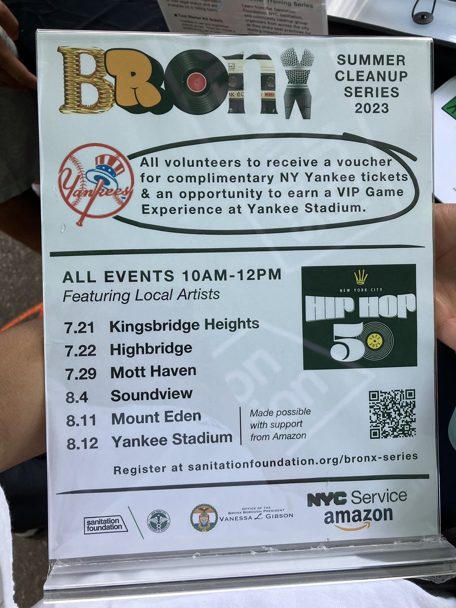 @GoodShepherdNYC #Government and #Community Relations team joined the @NYCSanitation Foundation & @bronxbp for the first #Bronx Summer CleanUp series. #Community Matters!