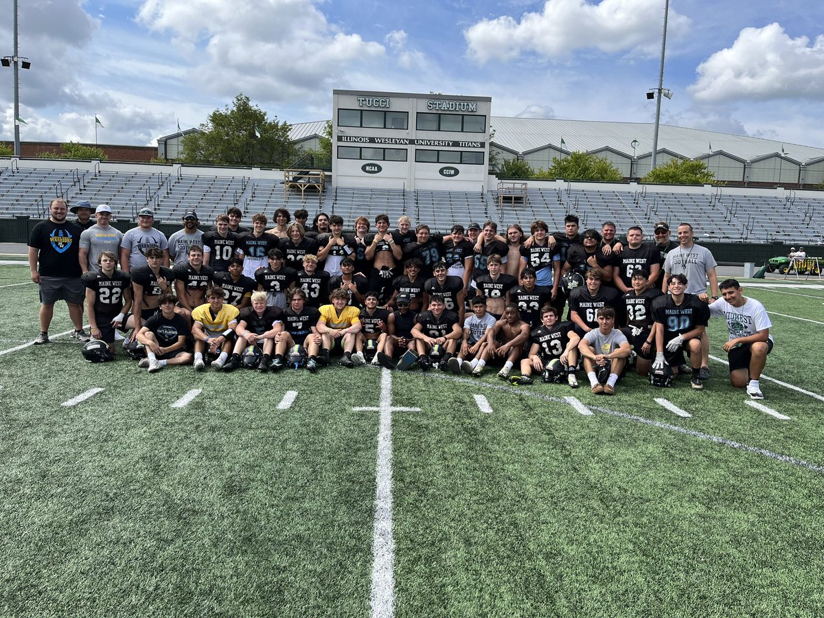 Thankful for a great TEAM camp at Illinois Wesleyan University. Looking forward to August! <a href="/mwwarriors/">MW Athletics</a> <a href="/IWUTitanFball/">ILLINOIS WESLEYAN FOOTBALL</a>