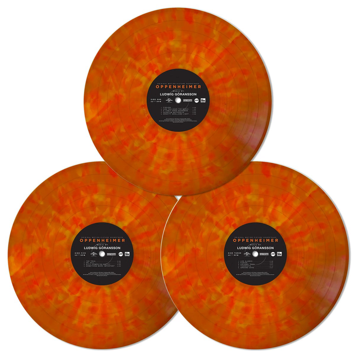 First look at #Oppenheimer Original Motion Picture Soundtrack 3XLP Vinyl (Mondo Exclusive)